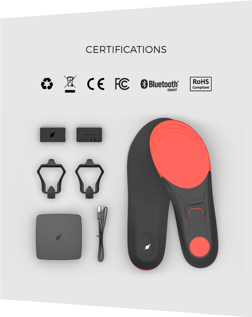 Lechal's Certifications